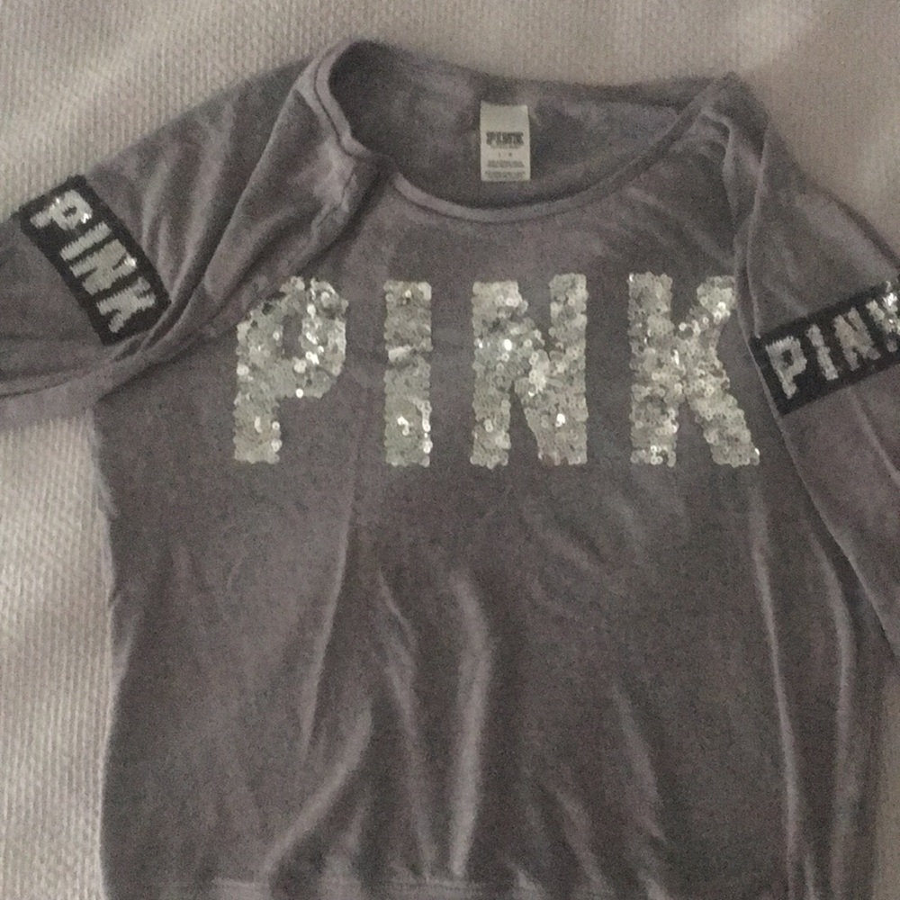 Long Sleeve Pink T-Shirt